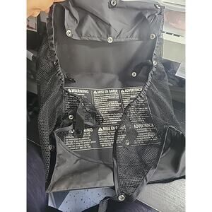 Baby Trend Sit N Stand Double Stroller Storage Basket Bag Black